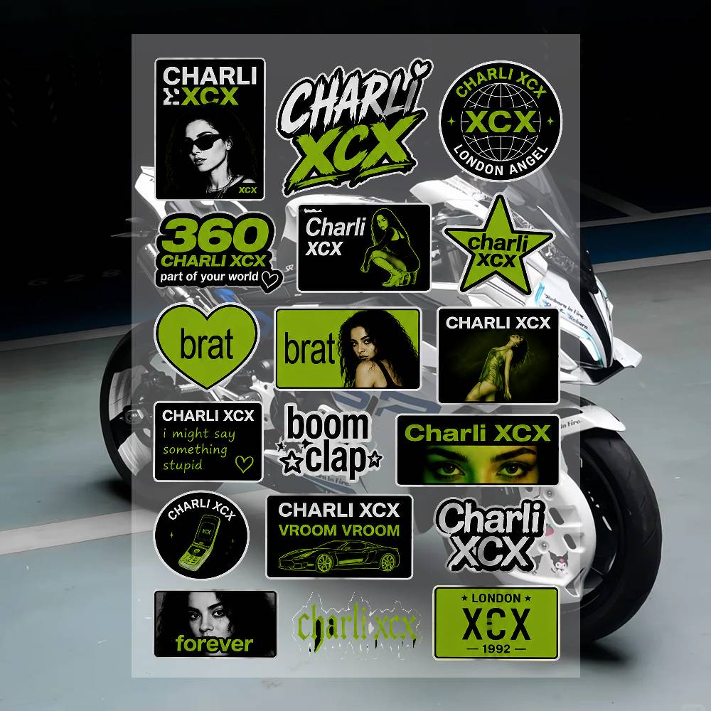 Streetwear Brand Stickers - Ensemble d'autocollants de la marque C-Charli