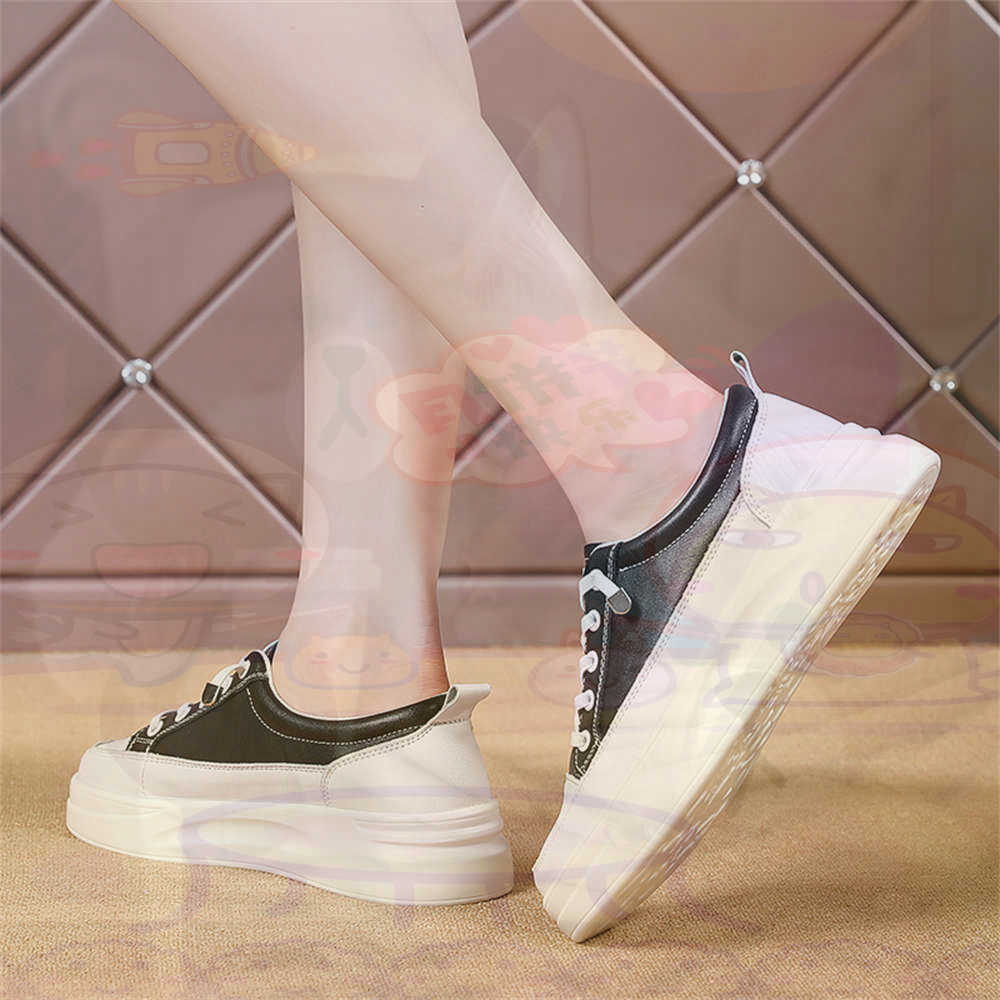 Streetwear Brand Vietnam - Mocassins épais à lacets pour femmes,