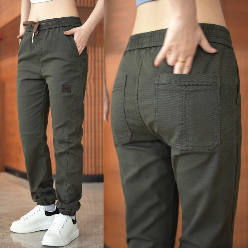 Streetwear Brand New - ChimfjBrand-Pantalon Slim en Tissu Doux et
