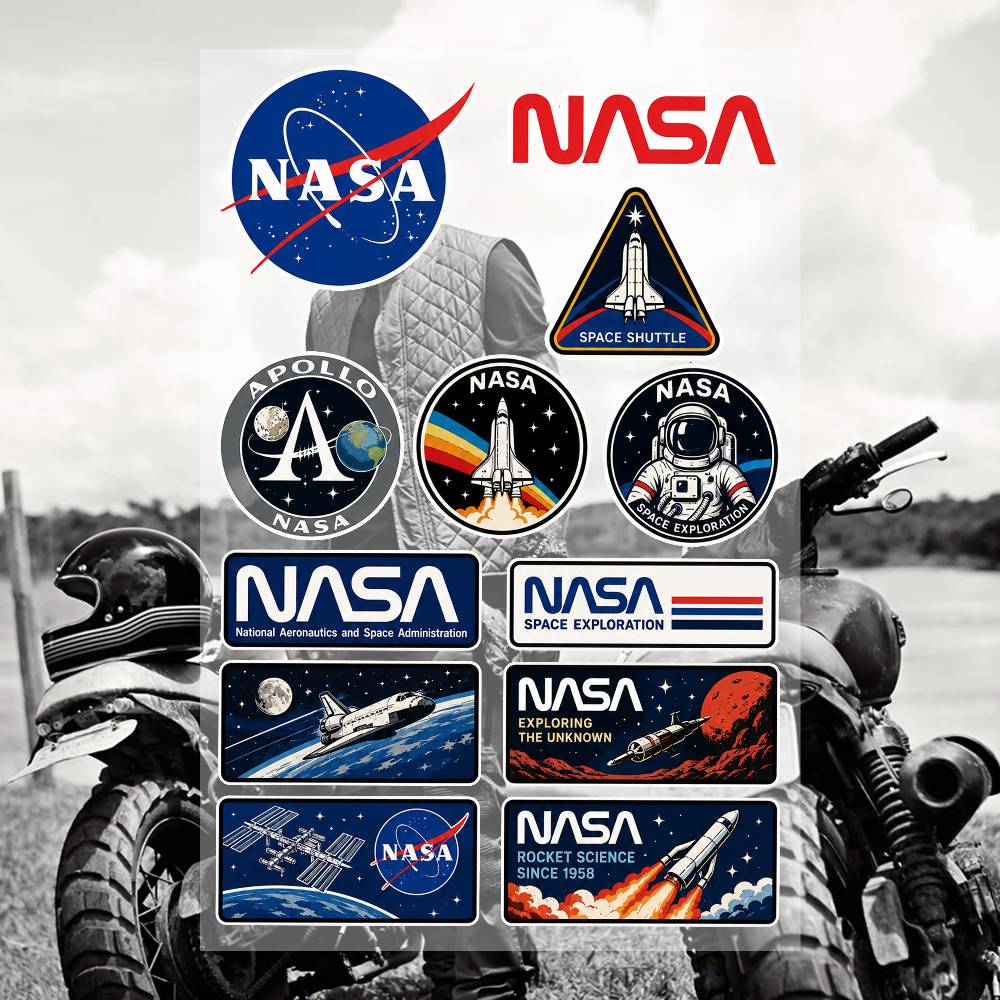 Streetwear Brand Stickers - Autocollants en PVC imperméables esthétiques N-AS-A