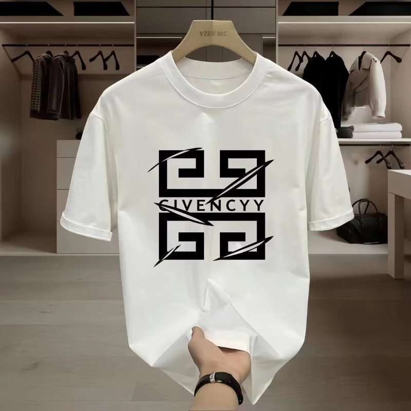 Streetwear Brand Tees - T-shirt Homme 2026 GIVENCY avec Logo