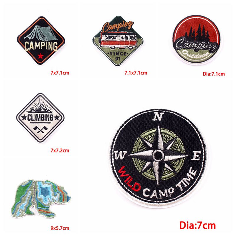 Rajna – lot de 10 pièces brodé - Streetwear Brand Stickers avis et prix