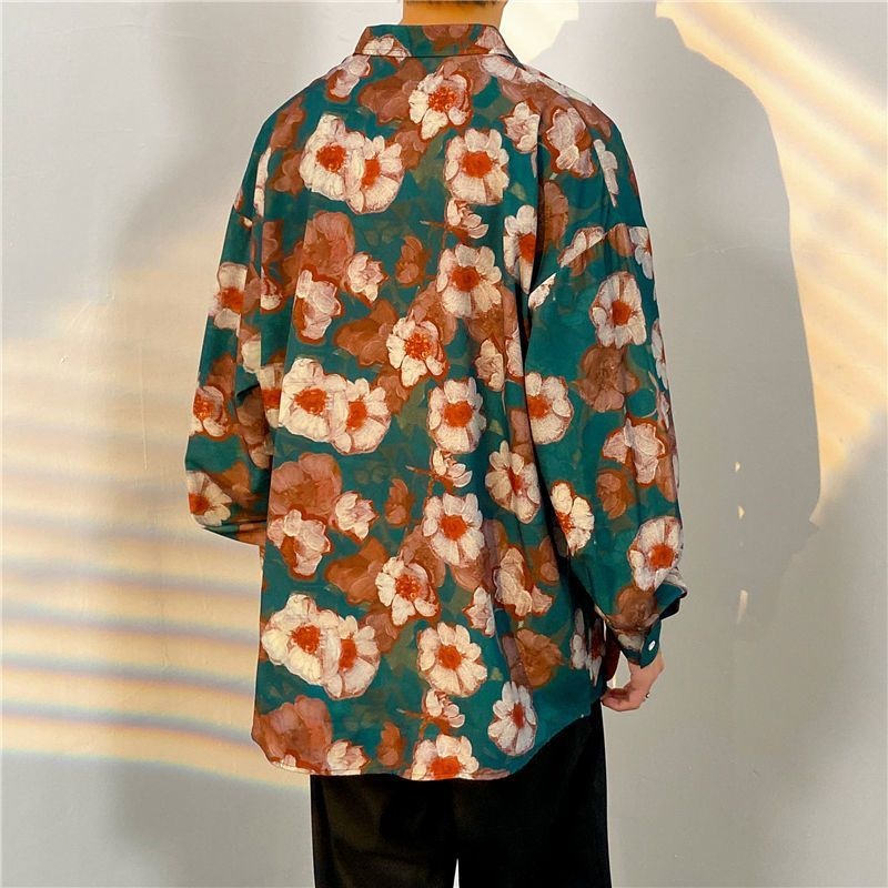 Chemise à fleurs à manches lon - Streetwear Brand With Flowers avis et prix
