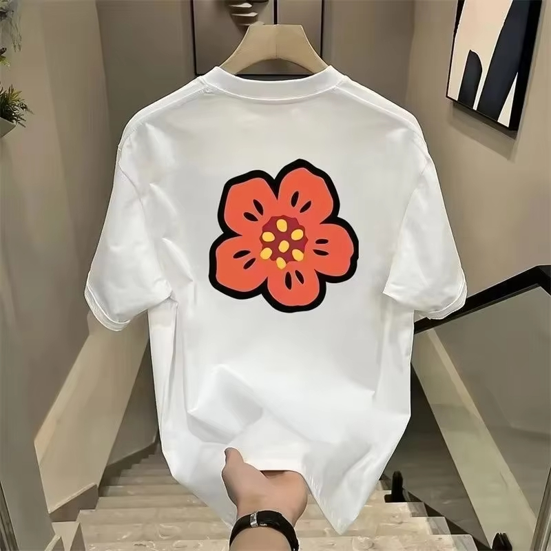 T-shirt en coton à motif flora - Streetwear Brand With Flowers avis et prix
