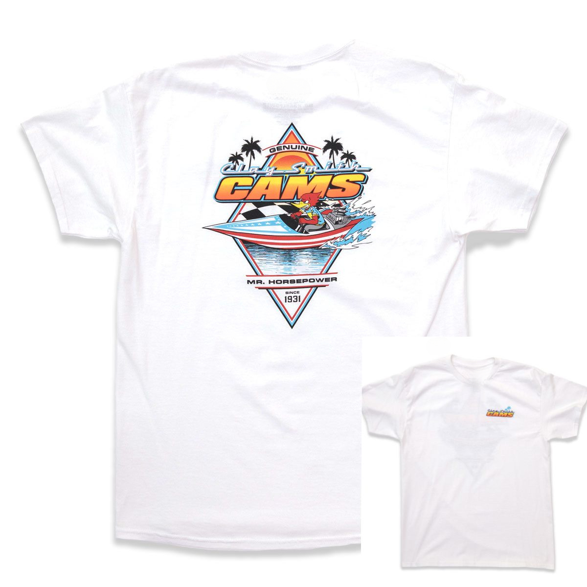 T-shirt en coton avec logo Red - Streetwear Brand Tees avis et prix