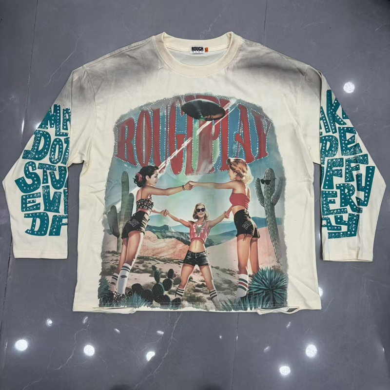 T-shirt imprimé à paillettes d - Streetwear Brand New avis et prix