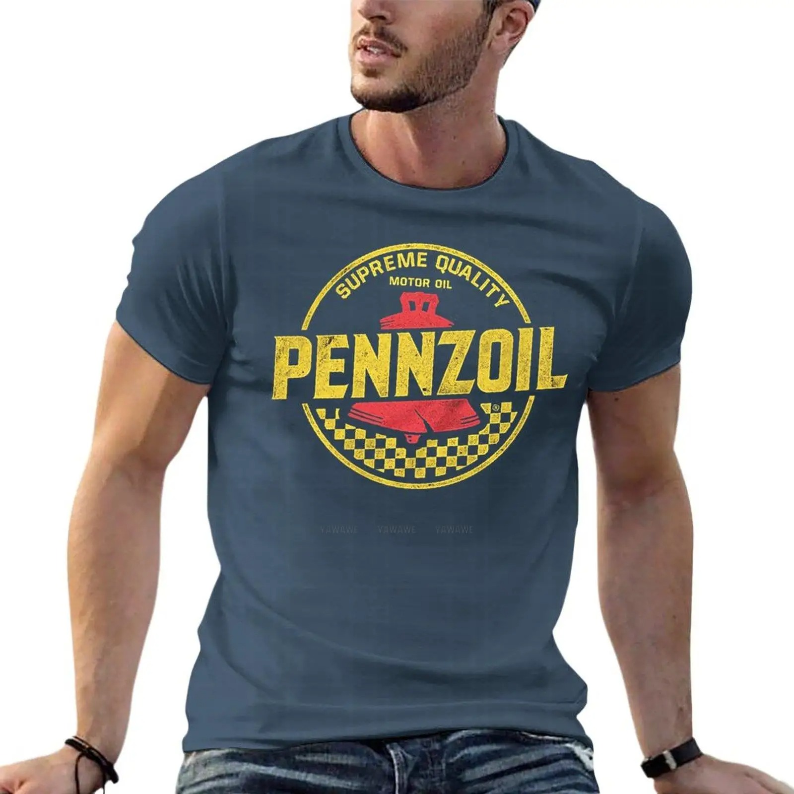 Pennzoil – t-shirt surdimensio - Streetwear Brand Tees avis et prix