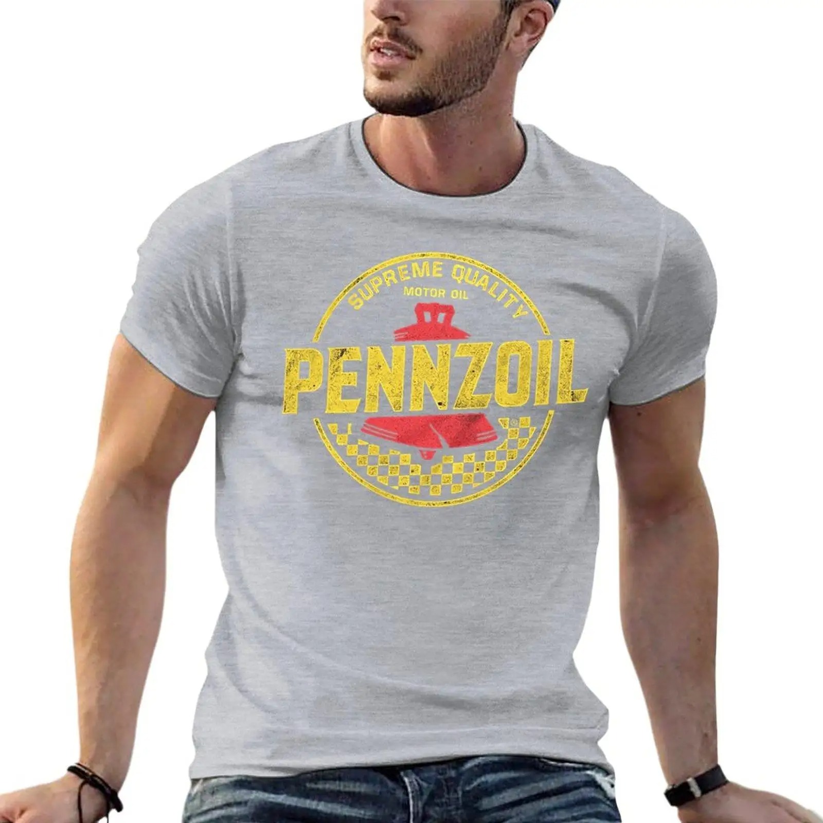 Pennzoil – t-shirt surdimensio - Streetwear Brand Tees avis et prix