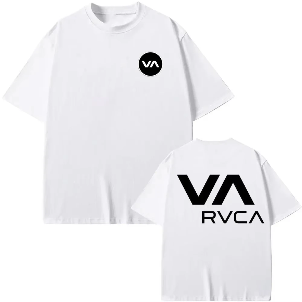 T-shirt RVCA noir en coton pou - Streetwear Brand Tees avis et prix